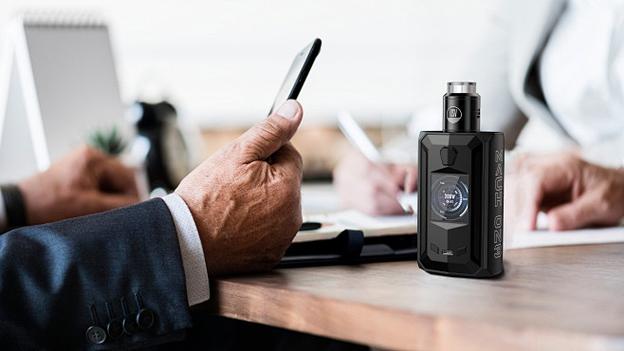 雾化器玩家工业设计产品设计电子烟设计手持硬朗切割设备感底部注油双